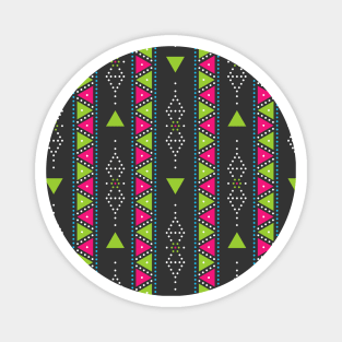 Geometric seamless pattern Magnet